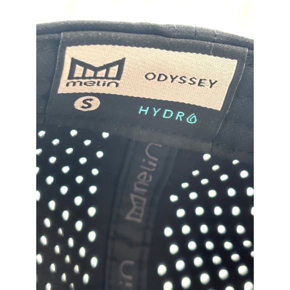 Melin Odysea Stacked Hydro Classic Performance Snapback Hat Cap Black Camo Sz Sm - Picture 11 of 16